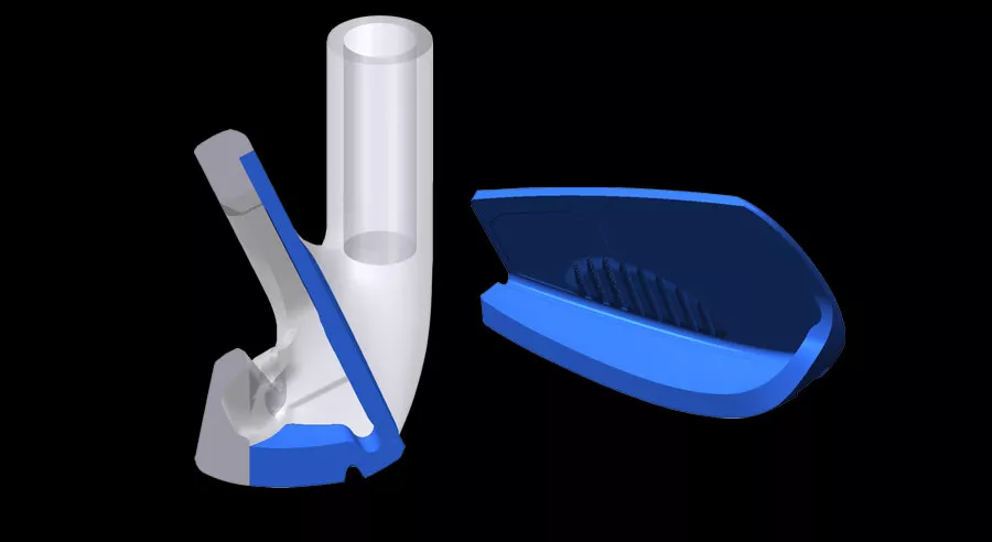 Cấu trúc 3D L-Cup của gậy