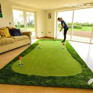 Thi công sân golf trong nhà