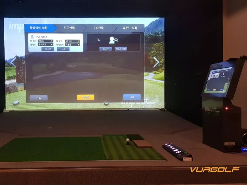 Ưu điểm bộ cảm biến Golf 3D Impact Vision