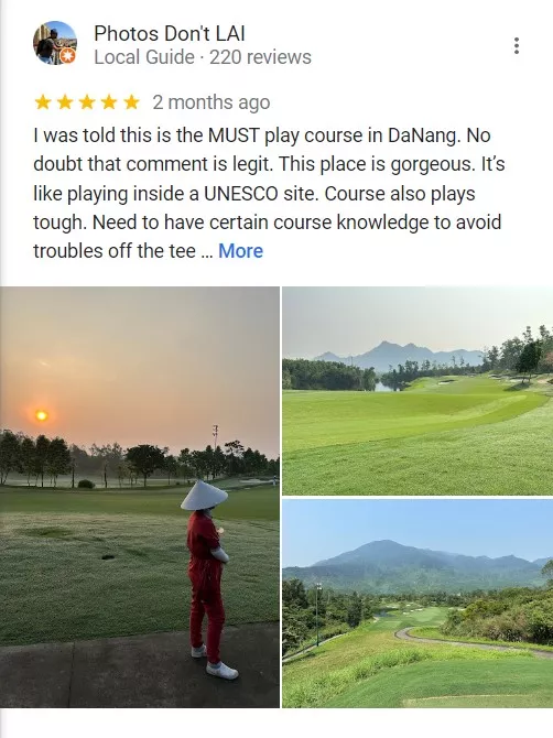 Review Ba Na Hills Golf Club từ khách hàng