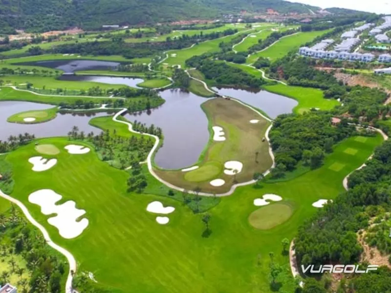 Thiết kế đặc trưng của sân golf Phú Quốc