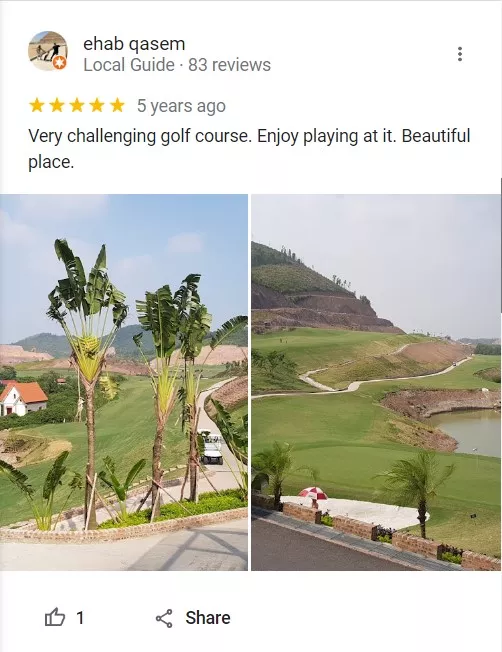 Review thực tế về sân golf Amber Hills