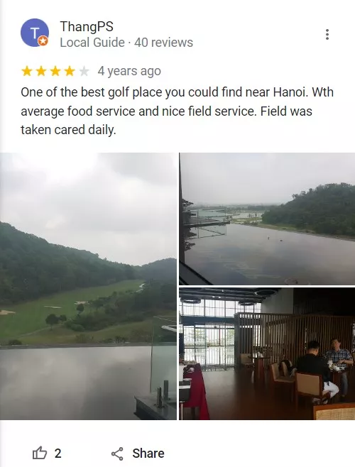 Review sân golf Ninh Bình Hoàng Gia