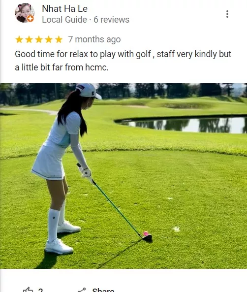 Review thực tế về sân golf Phú Mỹ