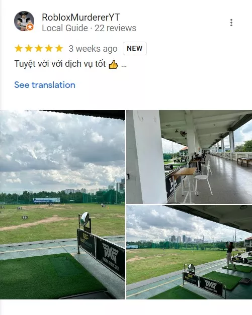 Review sân golf Rạch Chiếc thực tế 