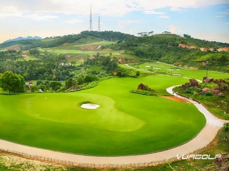 Thiết kế của sân golf Thanh Lanh Vĩnh Phúc