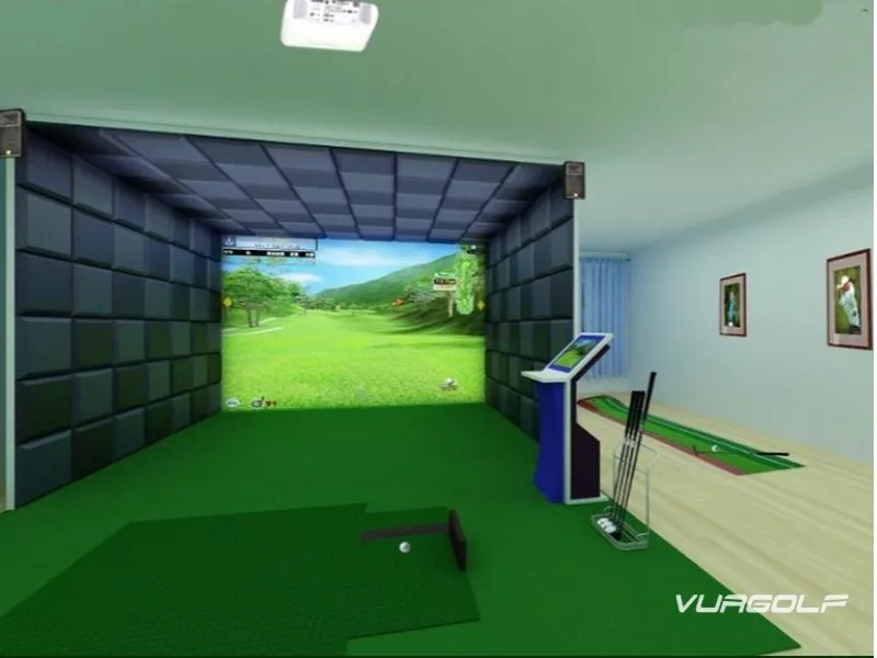 Câu tạo của phòng golf 3d