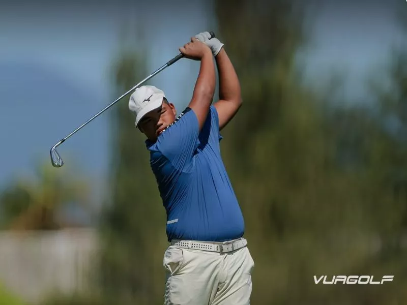 phong cách của golfer Nguyễn Đức Sơn