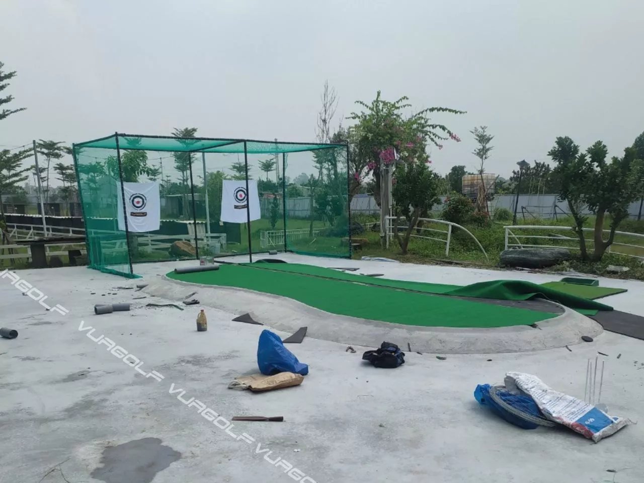 Bàn giao công trình sân golf mini tại Thường Tín – Hà Nội