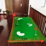 Mẫu thảm tập Putting Golf tại nhà tiện lợi