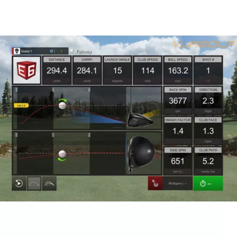 Phần mềm golf 3d E6 Connect
